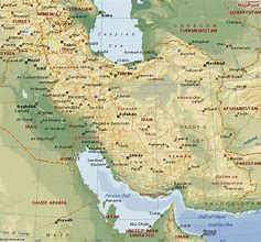 Image result for Iran Relief Map