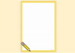 Image result for Pencil Page Border