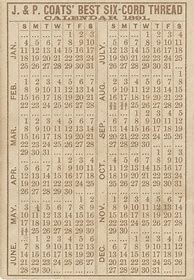 Image result for 1885 Calendar