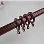 Image result for Wooden Curtain Rods