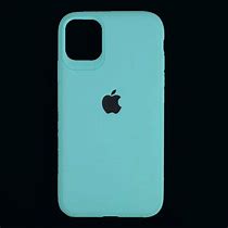 Image result for iPhone 12 Mini White with Blue Silicone Pouch