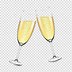 Image result for Champagne Clsses Clip Art