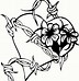 Image result for Broken Hearts Drawings Roses and Barbed Wire