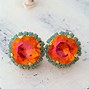 Image result for Button Stud Earrings