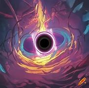 Image result for Black Hole in Anime
