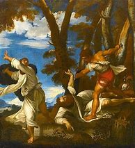 Image result for Martyrdom of St. Peter