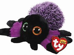 Image result for Stuffed Purple Spider Toy Doll