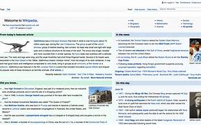 Image result for Wikipedia English Newes