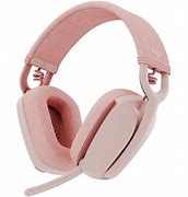 Image result for Logitech Earbuds Pink and Blue