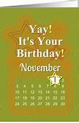 Image result for November Birthday Month