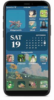 Image result for Cool iOS 14 Home Screen