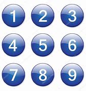 Image result for Number Button Icons