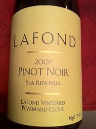Image result for Lafond Pinot Noir Lafond