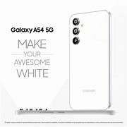 Image result for Samsung A54 2:56 White