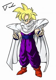 Image result for Gohan in Piccolo Clothes PNG