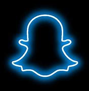 Image result for Black Glow Snapchat Icon