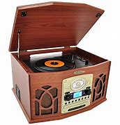 Image result for Vintage Turntable and CD Player