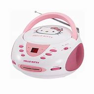 Image result for Hello Kitty Radio CD Player Boombox