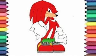Image result for How to Draw Knuckles the Hedgehog