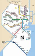 Image result for NJ Transit Map
