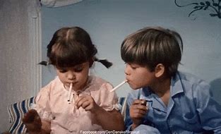 Image result for Kid Smoking Cigarette GIF