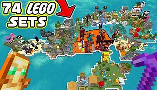 Image result for Knock Off LEGO Minecraft Set