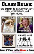 Image result for Class Rules Memes