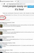 Image result for Twitter People Search Free