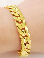 Image result for 24 Carat Gold Bracelet Men's