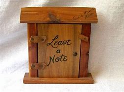 Image result for Wood Note Box