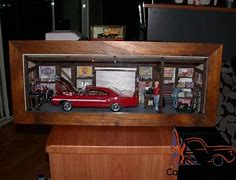 Image result for 1 18 Scale Model Car Diorama Garage