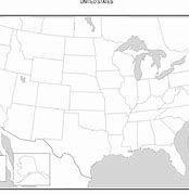 Image result for Us Map with States Black and White