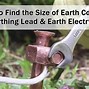 Image result for Earth Cable Sizes