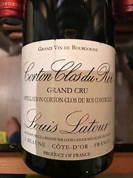 Image result for Louis Latour Corton Clos Roi