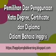 Image result for Difference Between Certificate Diploma Degree
