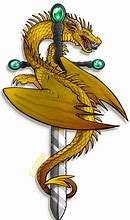 Image result for Logo Design Sword Dragon