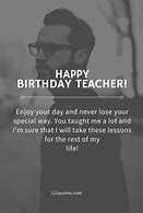 Image result for Happy Birthday Teacher Meme