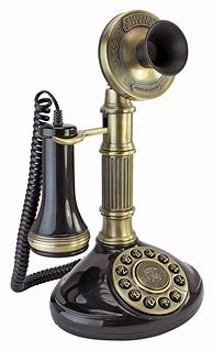 Image result for Candlestick Rotary Dial Phone