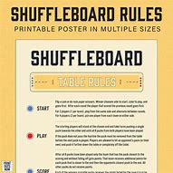 Image result for Shuffleboard Table Rules and Scoring