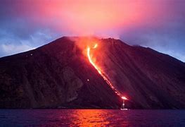 Image result for Mount Stromboli Italy