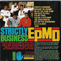 Image result for EPMD Strictly Business Album Cover