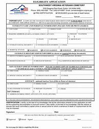 Image result for Calif Veterans State Park Pass Application Form