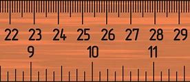 Image result for Realistic Size Ruler
