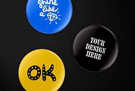 Image result for Round Button Badge