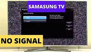 Image result for No Signal Screen for Samsung TV