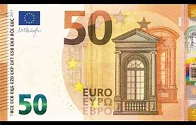 Image result for New 50 Euro Note