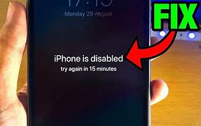 Image result for Phone Is Disabled