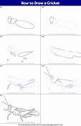 Image result for How to Draw a Simple Cricket