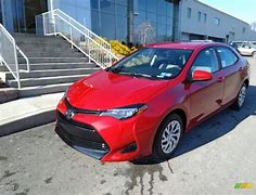 Image result for red toyota corollas 2019