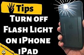 Image result for iPhone Flashlight Disable